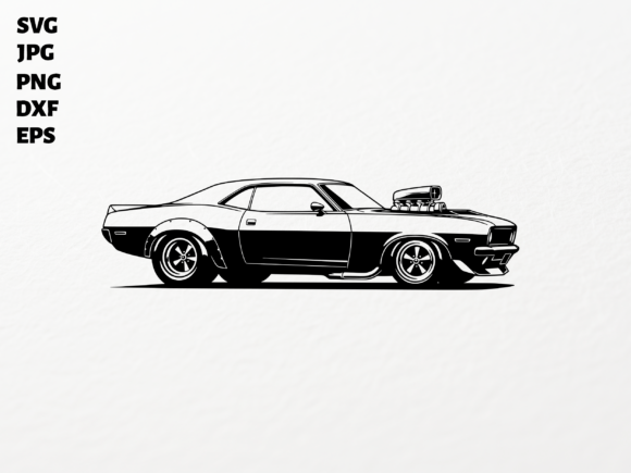 Download Hot Rod Car SVG for Cricut Sublimation - Car Collection