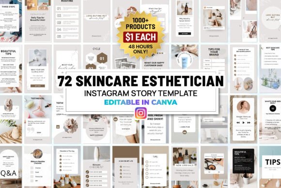 Download Skincare Instagram Canva Story Template - Car Collection