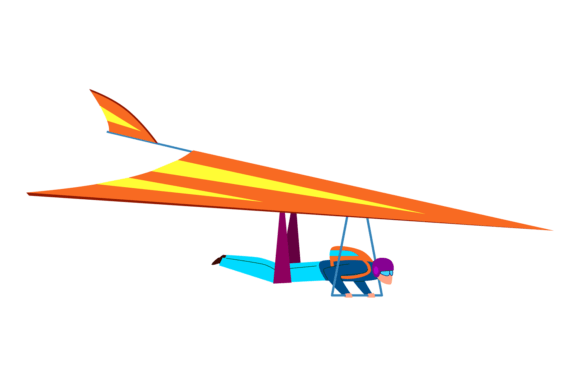 Download Hand Gliding Sportsman. Extreme Air Flyi - Hand Collection