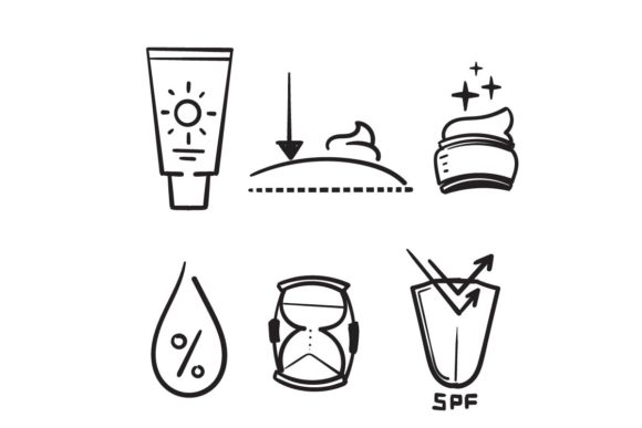 Download Doodle Skin Care Icon - Car Collection