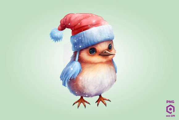 Download Christmas Eastern Bluebird Clipart - Premium Bundle