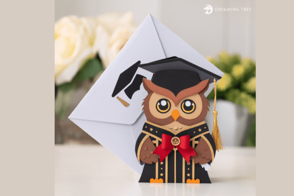 Download Owl Graduation Card SVG - Car Collection