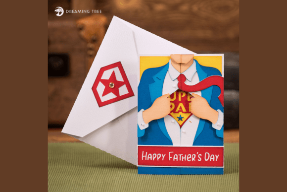 Download Super Dad Card SVG - Car Collection