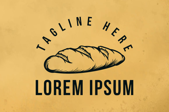 Download Hand Drawn Bread Logo, Vintage Bakery Lo - Hand Collection