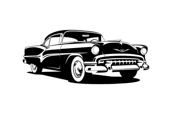 Download Classic Car Vector, Vintage Auto - Car Collection
